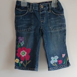 Baby Gap Capri denim pants size 3 years.
